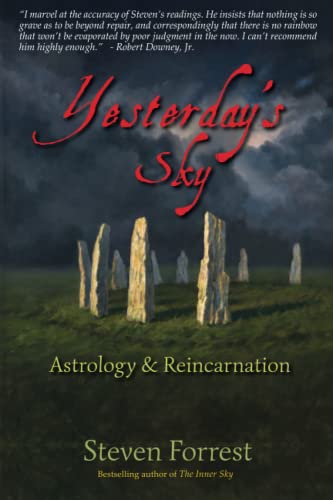 Beispielbild fr Yesterday's Sky: Astrology and Reincarnation zum Verkauf von WorldofBooks
