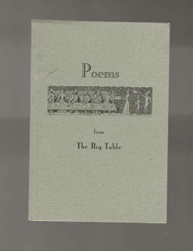 9780979111204: Poems from the Big Table Perfect