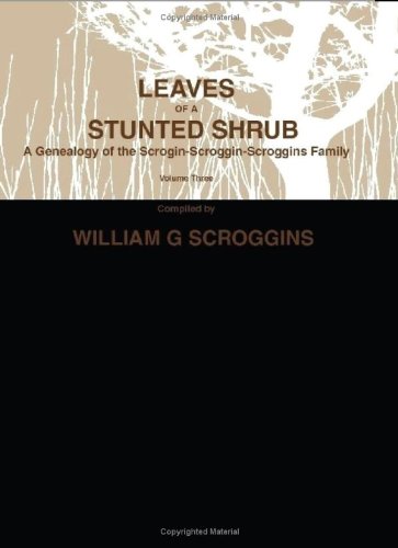 9780979125775: LEAVES OF A STUNTED SHRUB Volume THREE