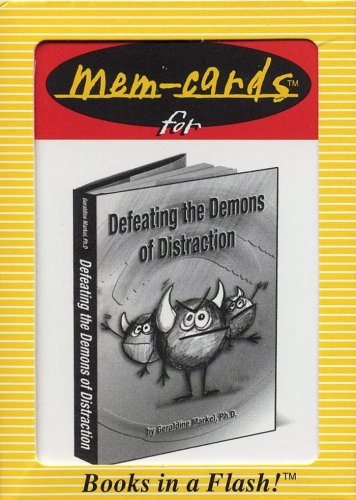 Mem-Cards for Defeating the Demons of Distraction (Personal Coaching Card Deck) (9780979127908) by Geraldine Markel; PhD