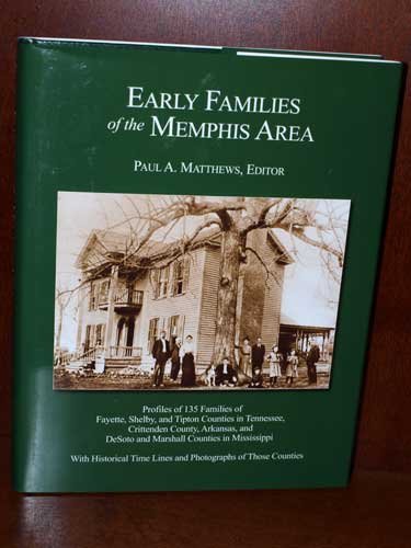 9780979130977: Early Families of the Memphis Area