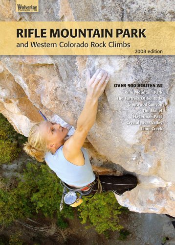 Imagen de archivo de Rifle Mountain Park and Western Colorado Rock Climbs a la venta por Goodwill