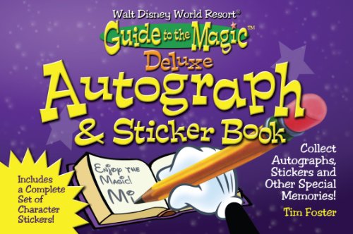 Stock image for Walt Disney World Deluxe Autograph & Sticker Book for sale by Your Online Bookstore