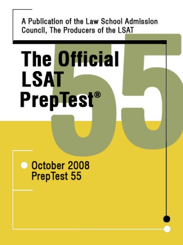 Stock image for The Official LSAT Preptest 55 for sale by Better World Books