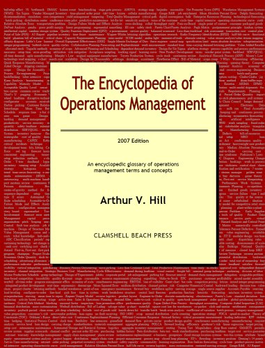 Stock image for The Encyclopedia of Operations Management for sale by HPB-Red