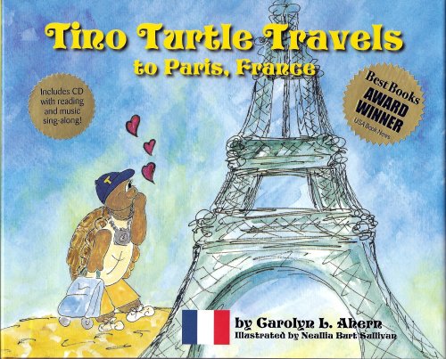 Stock image for Tino Turtle Travels to Paris, France for sale by HPB-Diamond
