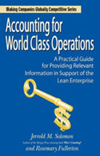 9780979333101: Accounting for World Class Operations (Winner of the Shingo Prize for Manufacturing Excellence)