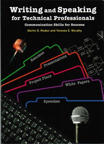 Imagen de archivo de Writing and Speaking for Technical Professionals : Communication Skills for Success a la venta por ThriftBooks-Atlanta