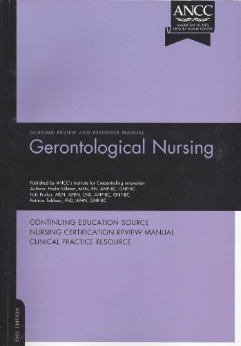 Stock image for Gerontological Nursing Review and Resource Manual for sale by Wonder Book