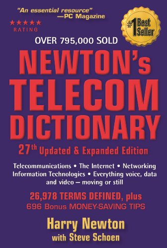 Imagen de archivo de Newton's Telecom Dictionary a la venta por ThriftBooks-Atlanta