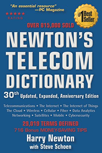 Beispielbild fr Newton's Telecom Dictionary zum Verkauf von Big Bill's Books