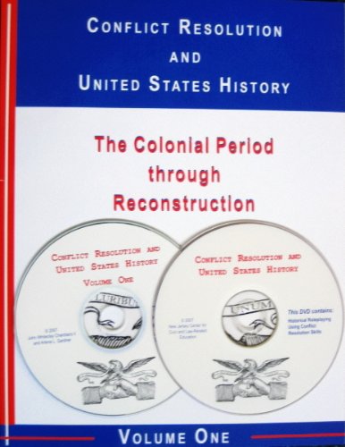 Stock image for Conflict Resolution and United States History: The for sale by HPB-Red