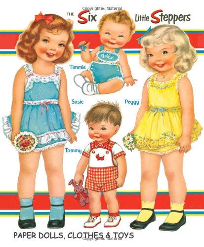 Stock image for Six Little Steppers Paper Dolls for sale by ZBK Books