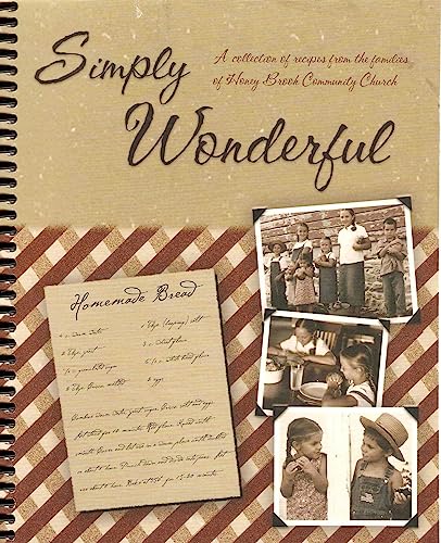 Stock image for Simply Wonderful Recipes of Honey Brook Community Church for sale by Wonder Book