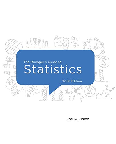 9780979570421: The Manager'S Guide To Statistics, 2018 Edition