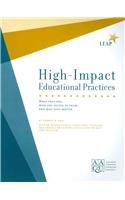Beispielbild fr High-Impact Educational Practices: What They Are, Who Has Access to Them, and Why They Matter zum Verkauf von BookResQ.
