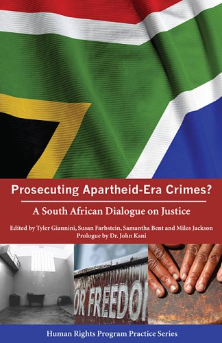 Beispielbild fr Prosecuting Apartheid-Era Crimes?: A South African Dialogue on Justice zum Verkauf von ThriftBooks-Atlanta