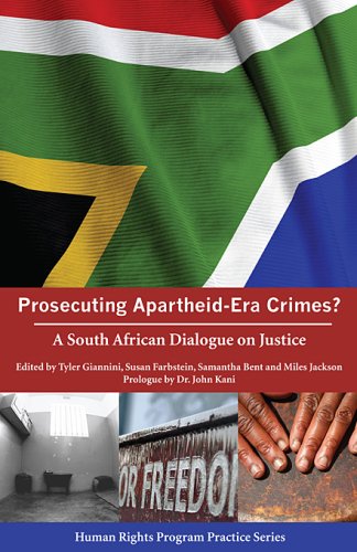 Imagen de archivo de Prosecuting Apartheid-Era Crimes?: A South African Dialogue on Justice a la venta por ThriftBooks-Atlanta