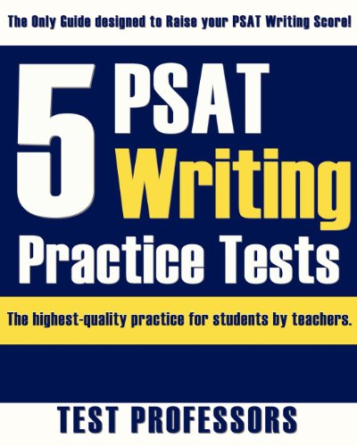 9780979678691: 5 PSAT Writing Practice Tests