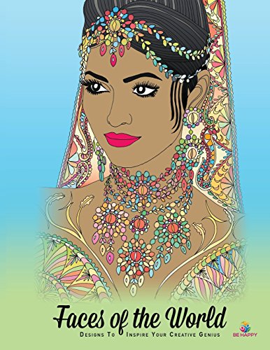 Stock image for Faces of the World: Adult Coloring Book, Designs to Inspire Your Creative Genius (Paperback or Softback) for sale by BargainBookStores