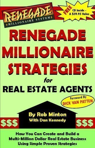 Imagen de archivo de Renegade Millionaire Strategies for Real Estate Agents a la venta por Jenson Books Inc