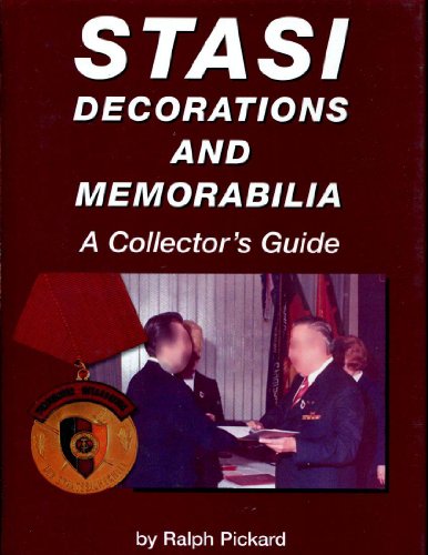 Imagen de archivo de Stasi Decorations and Memorabilia: A Collector's Guide a la venta por HPB-Red