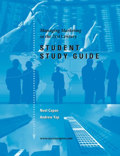 9780979734458: Student Study Guide for Managing Marketing in the 21st Century