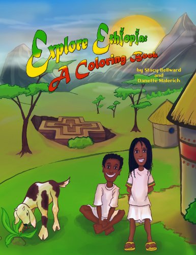 9780979748127: Explore Ethiopia - A Coloring Book