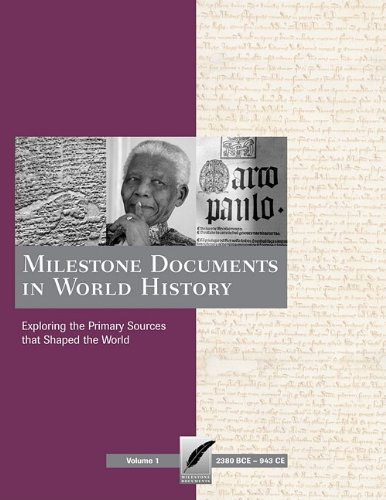 Beispielbild fr Milestone Documents in World History zum Verkauf von Wonder Book