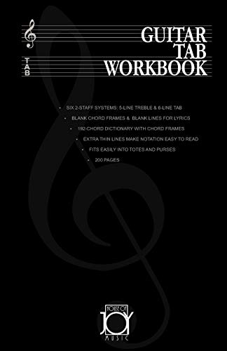 9780979828850: GUITAR TAB WORKBOOK