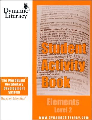 9780979847639: The WordBuild  Vocabulary Development System Elements Level 2 Student Activity Book