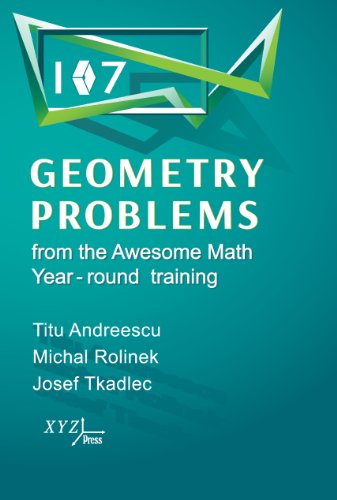 Imagen de archivo de 107 Geometry Problems from the Awesomemath Year-Round Program a la venta por HPB-Red