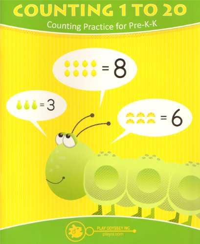 9780979944192: Counting 1 to 20: Counting Practice for Pre-K-K