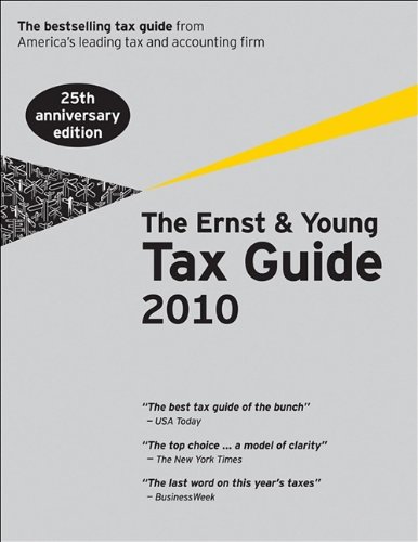 Stock image for Ernst and Young Tax Guide 2010 (For Preparing Your 2009 Taxes) for sale by HPB-Emerald