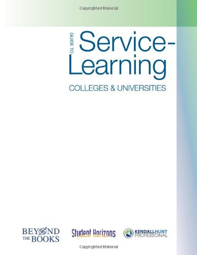 Beispielbild fr The Guide to Service-Learning Colleges and Universities zum Verkauf von Better World Books