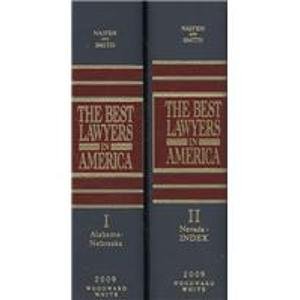 Beispielbild fr The Best Lawyers In America 2009 zum Verkauf von HPB Inc.
