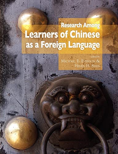 Beispielbild fr Research Among Learners of Chinese as a Foreign Language (Clta Monographs (Chinese Language Teachers Association)) zum Verkauf von Patrico Books