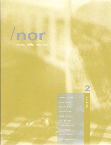 Stock image for NOR - New Ohio Review - Volume 2 - Fall 2007 for sale by marvin granlund