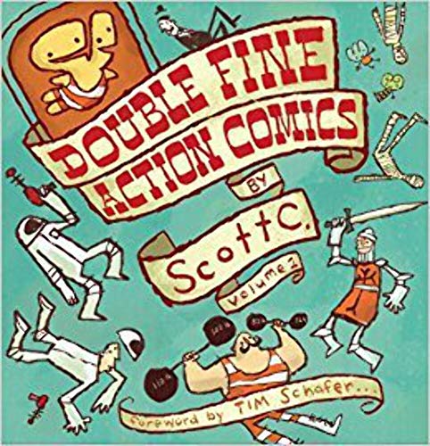 Beispielbild fr Double Fine Action Comics by Scott C (Volume 1) zum Verkauf von ZBK Books