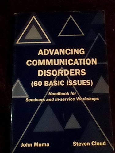 Stock image for Advancing Communication Disorders for sale by Solr Books