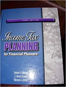 Stock image for INCOME TAX PLANNING F/FINANCIAL PLANNER for sale by HPB-Red