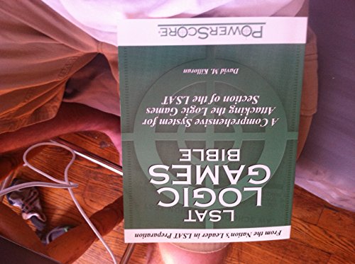 Beispielbild fr LSAT Logic Games Bible : A Comprehensive System for Attacking the Logic Games Section of the LSAT zum Verkauf von Better World Books