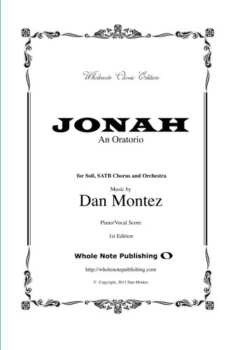 Stock image for Jonah: An Oratorio for sale by Revaluation Books