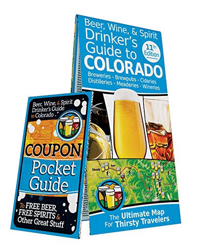 Beispielbild fr Beer, Wine, & Spirit Drinkers Guide to Colorado Map zum Verkauf von -OnTimeBooks-