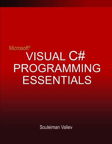 Beispielbild fr Microsoft Visual C# Programming Essentials zum Verkauf von Revaluation Books