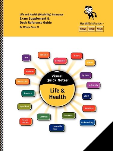 Visual Quick Notes Life & Health (9780980224207) by Kase, Elleyne