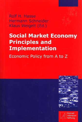 Imagen de archivo de Social Market Economy Principles and Implementation a la venta por Books Puddle