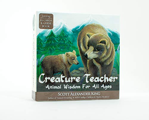 9780980398380: Creature Teacher Cards: Animal Wisdom for All Ages, Oracle Card and Book Set
