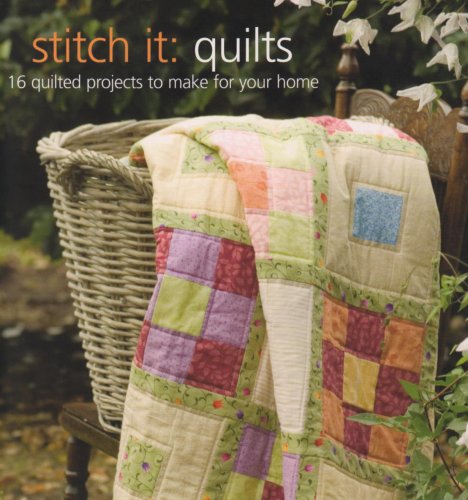 Beispielbild fr Stitch it: 14 Quilted Projects to Make for Your Home zum Verkauf von Buchpark