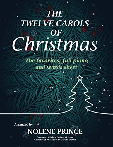 Stock image for The Twelve Carols of Christmas: The favorites, full piano and words sheet for sale by Blue Vase Books